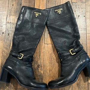 Auth prada boots